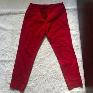 The Limited Drew Fit Red Pant